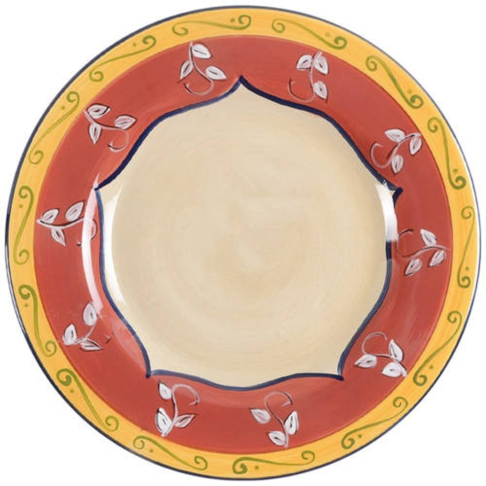 Pier 1 Ironstone Vallarta Earthenware, 11" Dinner Plate, Set of 2 - Discontinued